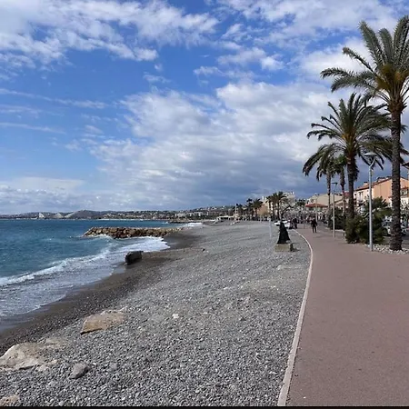 Appartement 2 Pieces Climatisee Avec Parking Prive Gratuit Au Coeur De , 8 Rue Dct Feraud ,beach And Train Near *